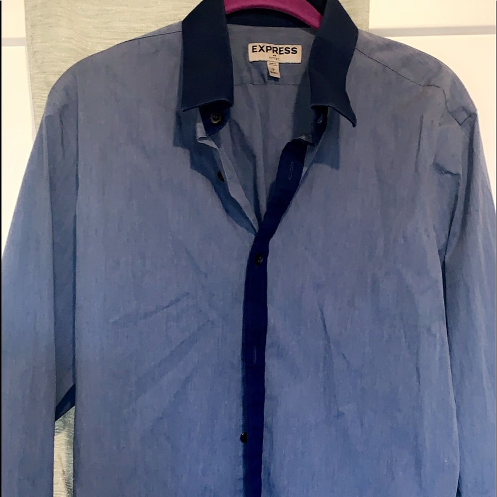 Men’s Express Two toned polo